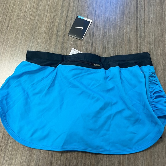 Nike Blue Tennis Skirt - Picture 2 of 4